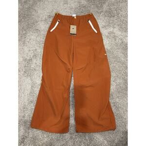 Nike Men's Small Project F.R.O.G. Parachute Pants Rust/Orange HJ3288-246 NEW